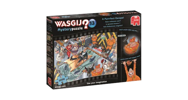 1000 PCS Wasjig 13 - A Purrrfect Esacape