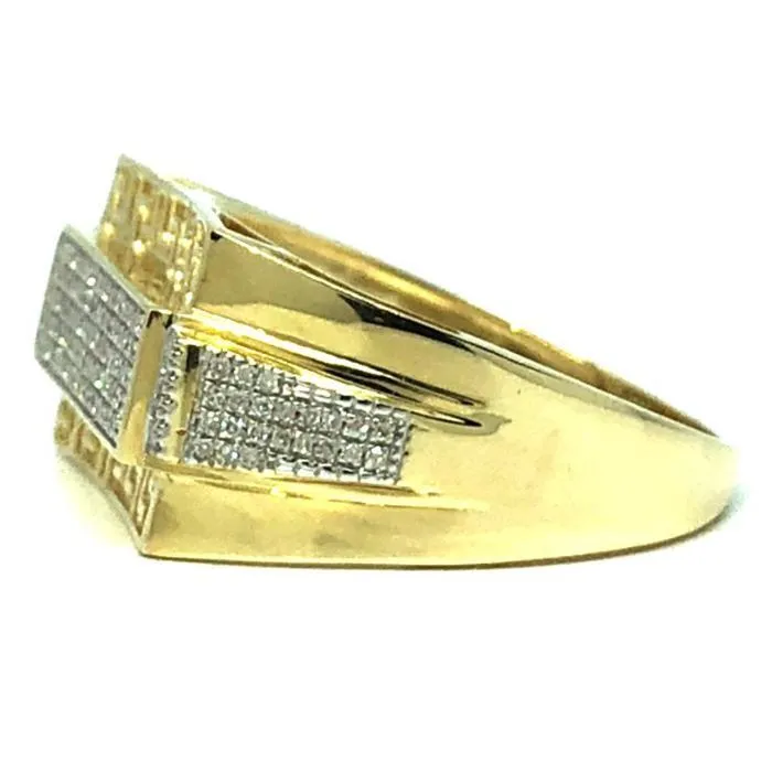 10K Yellow Gold 0.25 CT Diamond Ring DRG-009