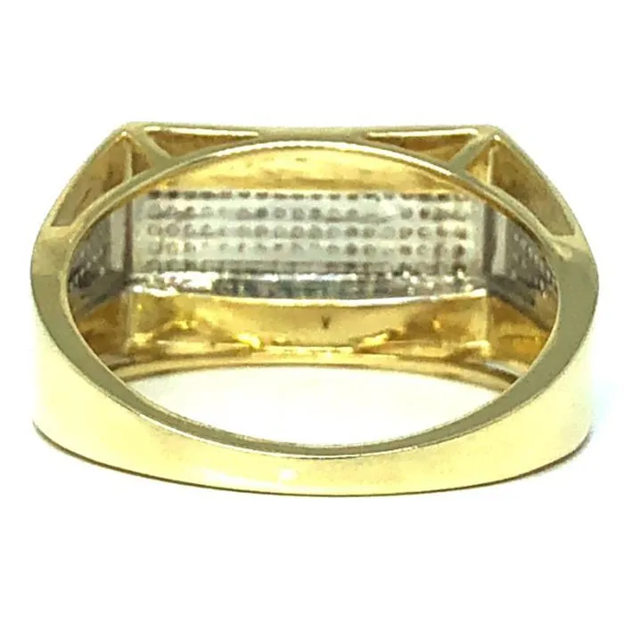 10K Yellow Gold 0.25 CT Diamond Ring DRG-009