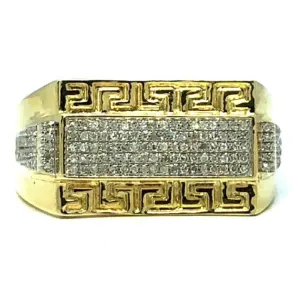 10K Yellow Gold 0.25 CT Diamond Ring DRG-009