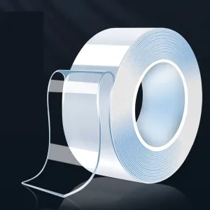 1/3/5m Nano Tape Double-Sided Adhesive Tape Traceless Waterproof Tape For Bathroom Kitchen Sink, etc. Tap Gel Sticker