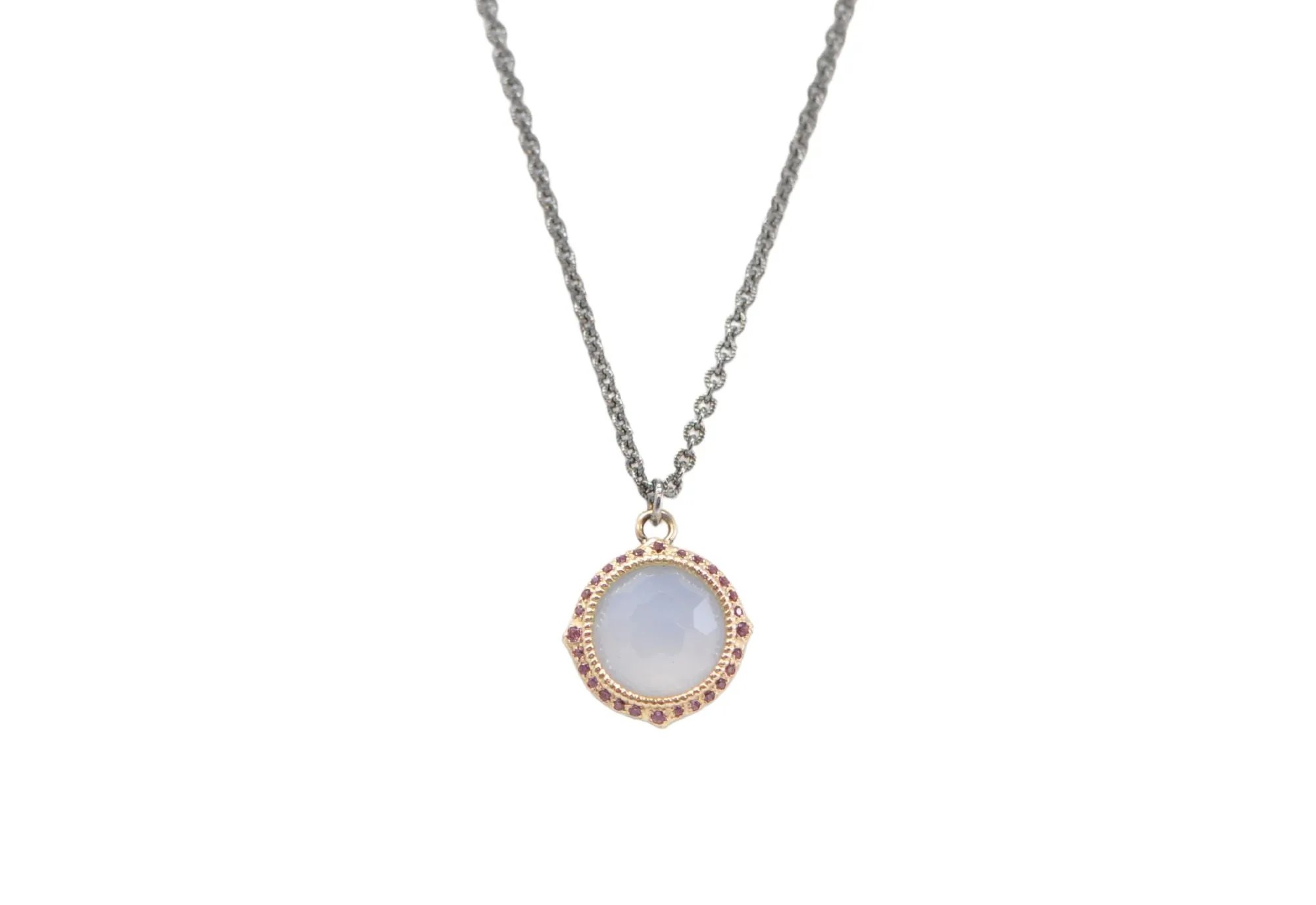 18" TURKISH CHALCEDONY NECKLACE