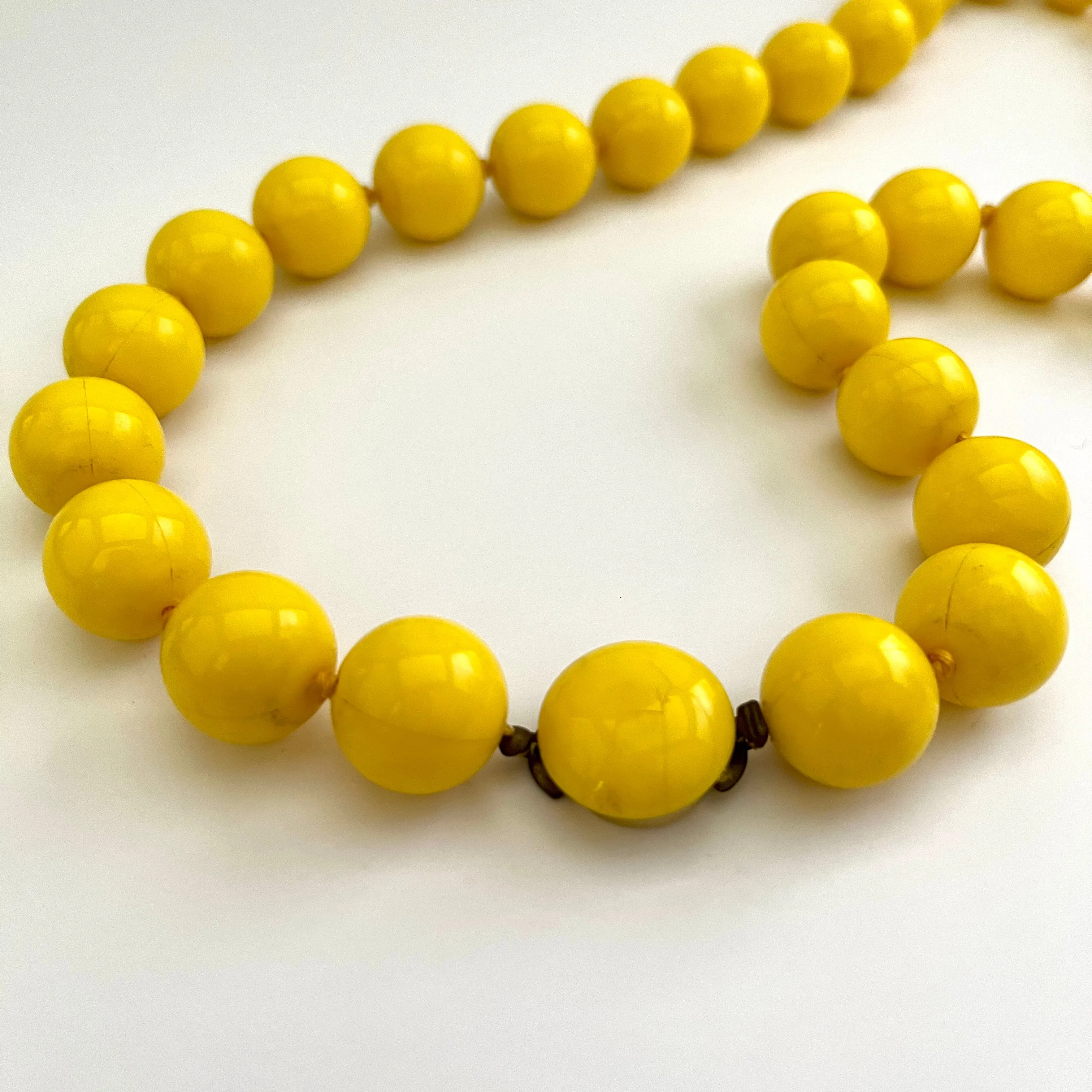 1960s West Germany Hand Knotted Necklace