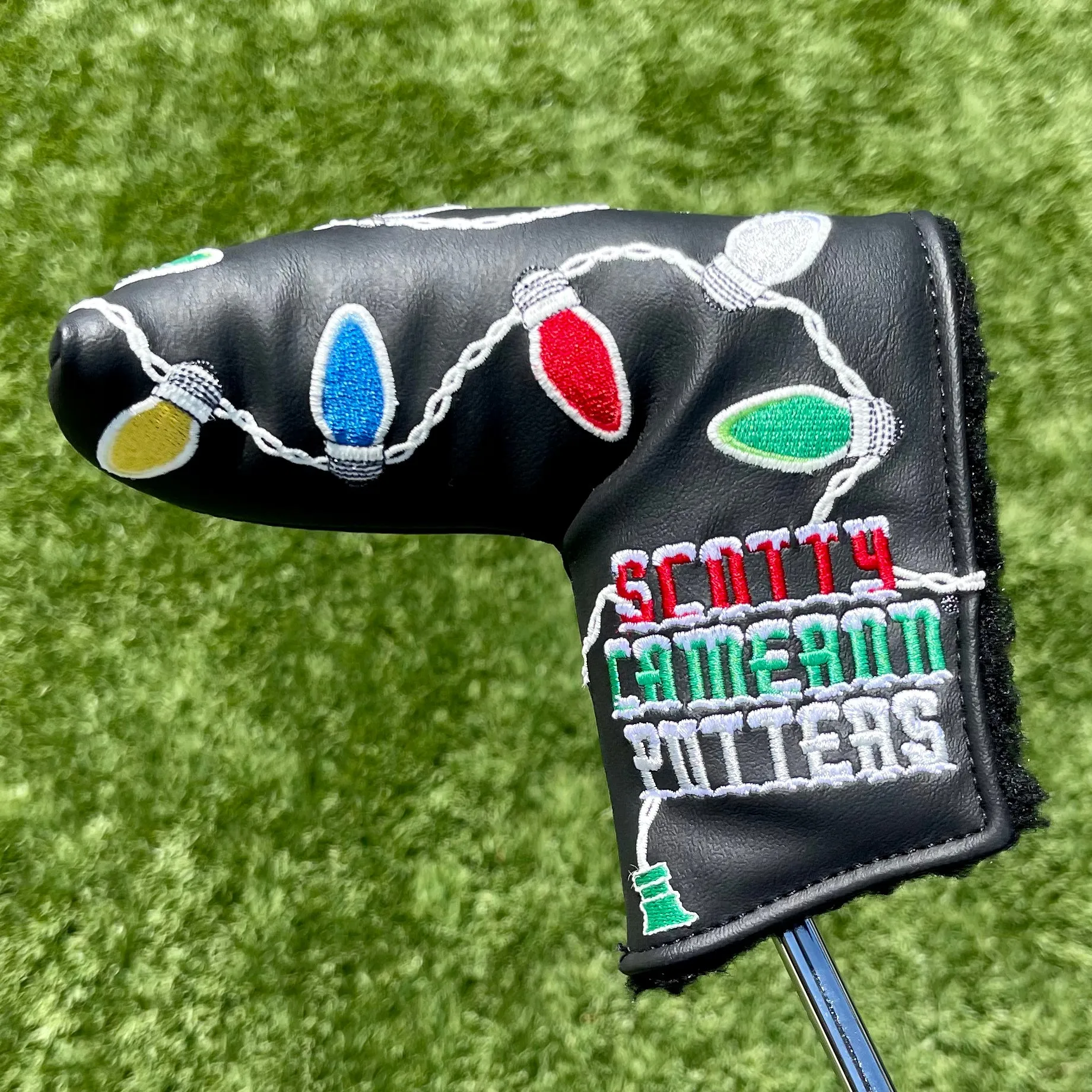 2021 Holiday - "Holiday Bulbs" - Blade Headcover