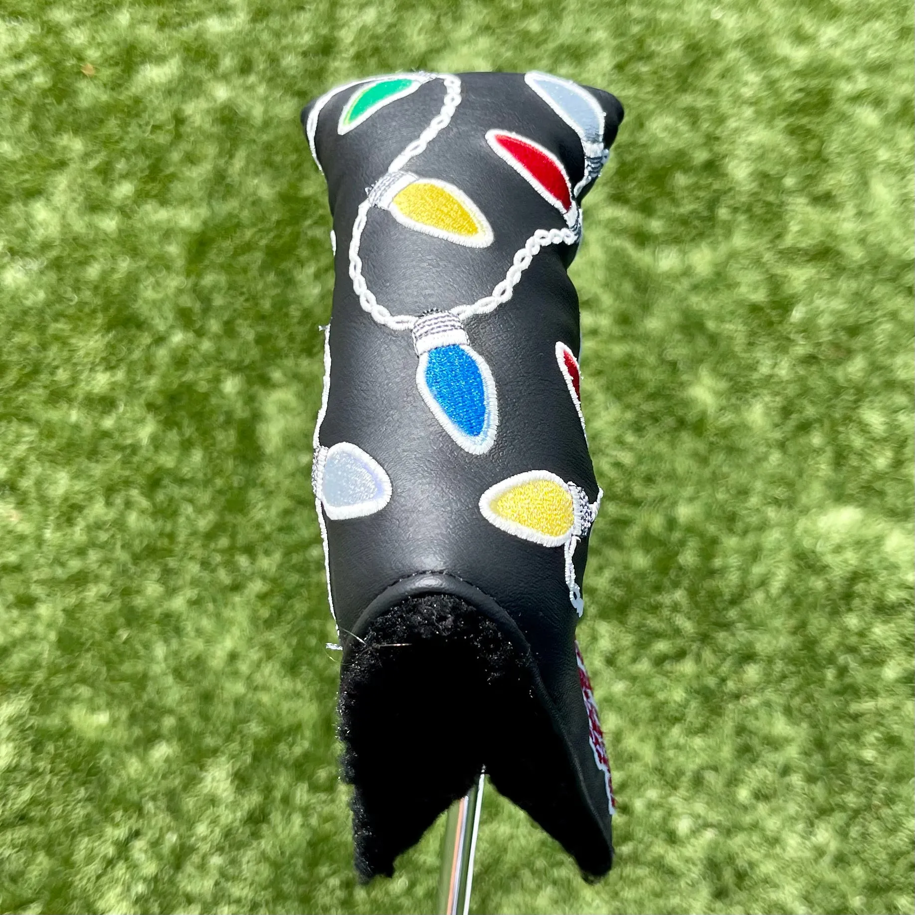 2021 Holiday - "Holiday Bulbs" - Blade Headcover
