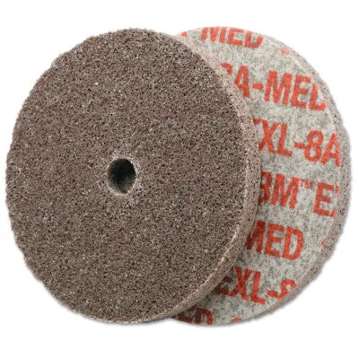 3M™ Scotch-Brite EXL Unitized Deburring Wheel, 3X1/4X1/4, Medium, Aluminum Oxide, 048011-15531