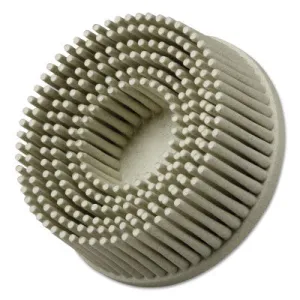 3M™ Scotch-Brite Roloc Bristle Discs, 1 in Dia, 5/8 in Arbor, Ceramic, 048011-18706