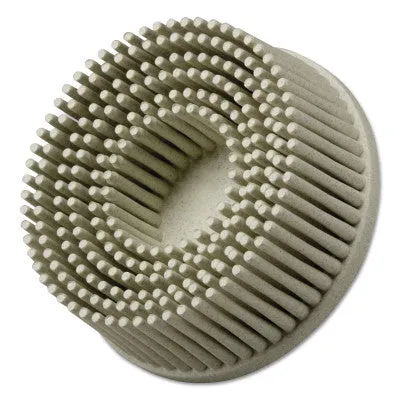 3M™ Scotch-Brite Roloc Bristle Discs, 1 in Dia, 5/8 in Arbor, Ceramic, 048011-18706
