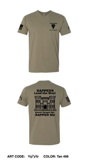 3rd Platoon Yeet and Delete Comfort Unisex Cotton SS Tee - Vg7yfp