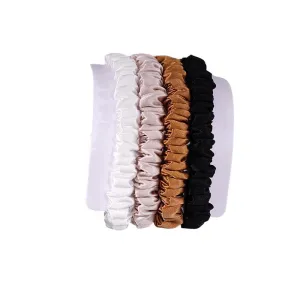 4 Pack Mini Silk Scrunchies - Comfort - dropshipping
