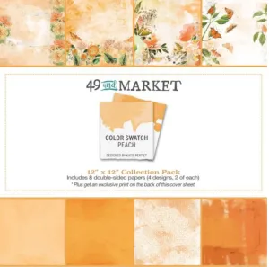 49 and Market 12x12 Color Swatch Peach Collection Kit {B205}