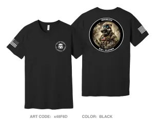 631st Chemical Company, Haz 1 Platoon Comfort Unisex Cotton SS Tee - x48F8D