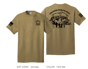 843RD Engineer Construction Company Comfort Unisex Cotton SS Tee - DVn58a