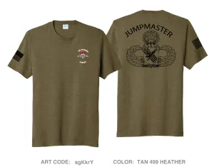 A CO, 2nd BN, 505th PIR Comfort Unisex Triblend SS Tee - sgKkrY