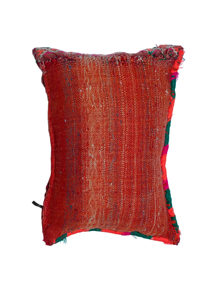 Ain Leuh Vintage Pillow - Rosy Mosaic