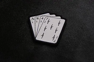 AK47 PLAYING CARDS MORALE PATCH