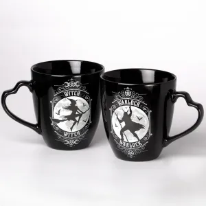 Alchemy of England - Witch & Warlock Double-Sided Mug Set