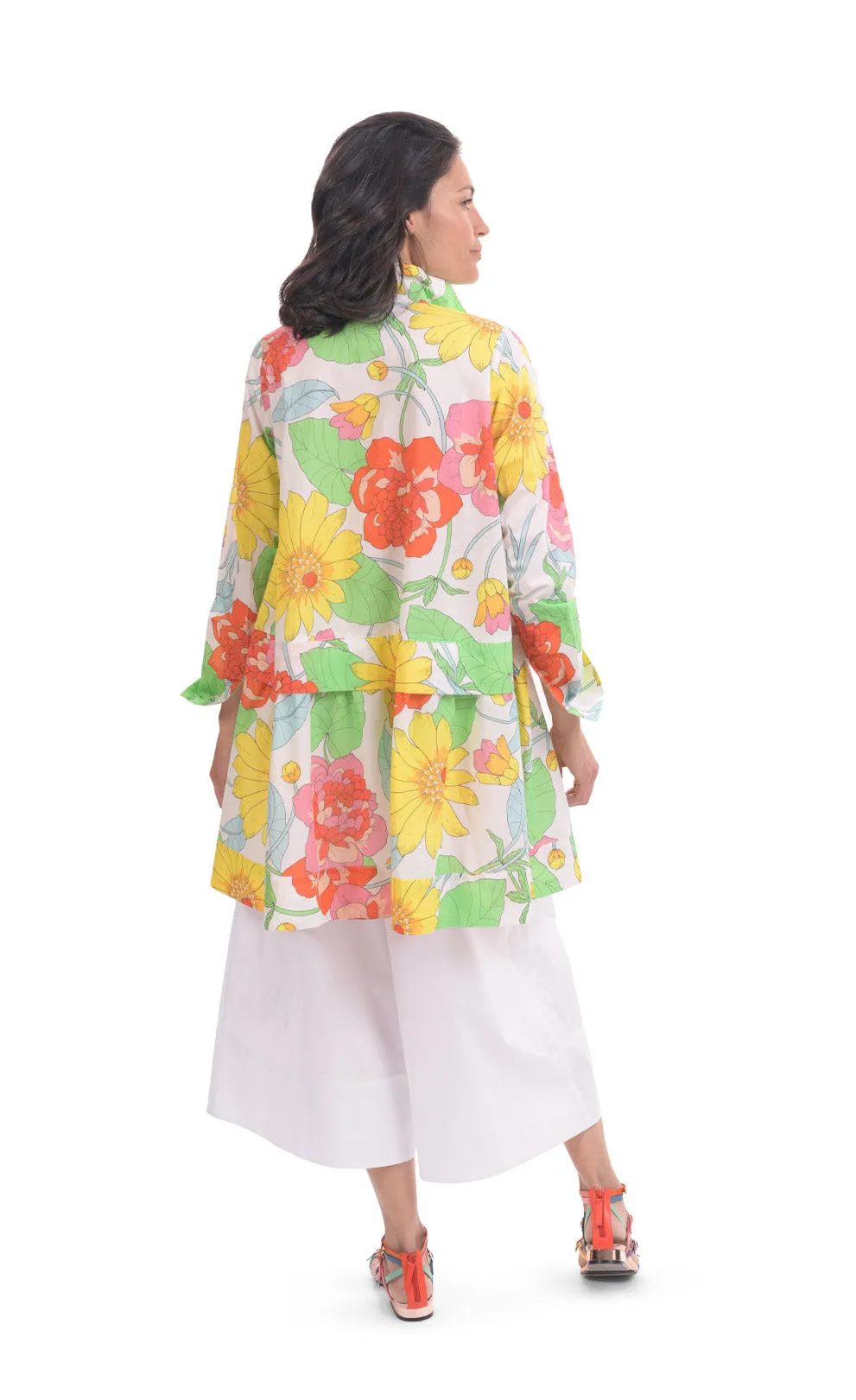 Alembika Bloom Getaway Tunic Shirt