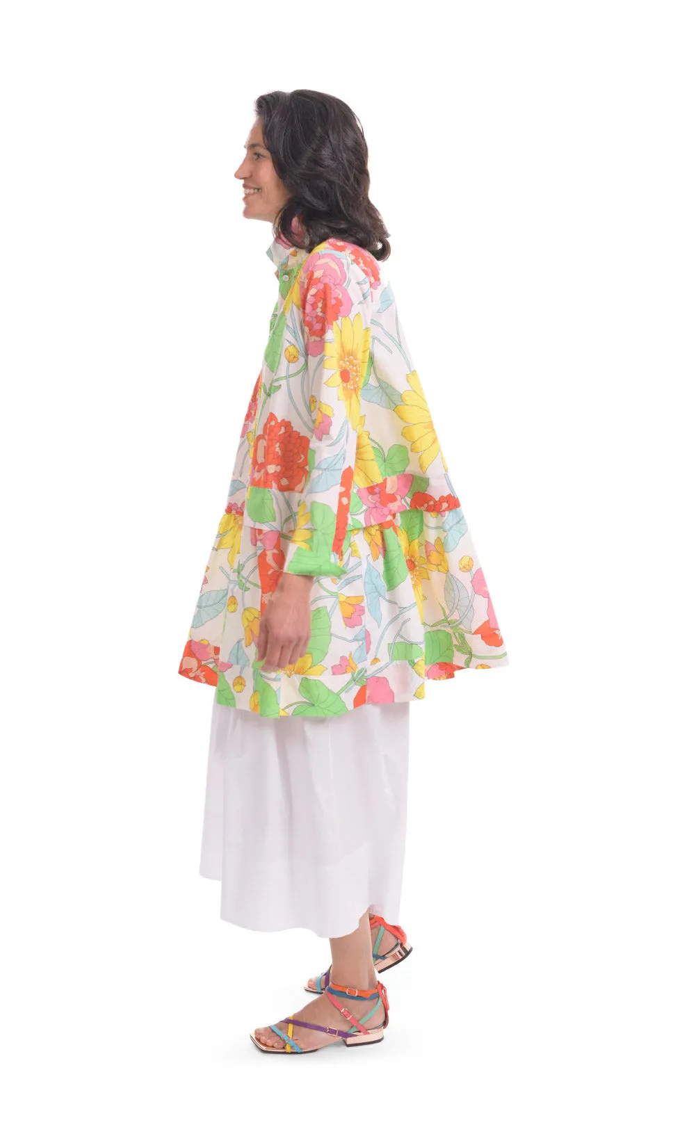 Alembika Bloom Getaway Tunic Shirt
