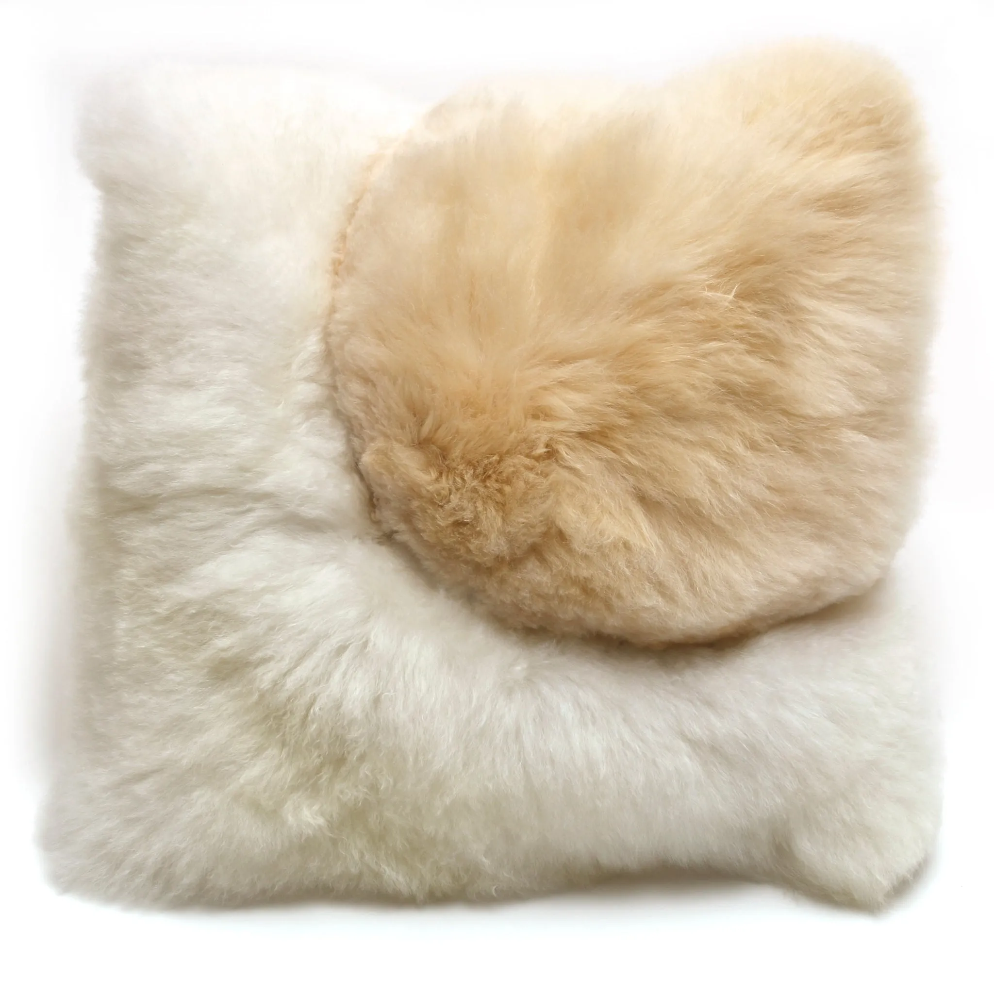 Alpaca Colorblock Pillow Luna