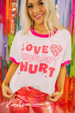 Alpha Chi Omega Philanthropy Love Shouldnt Hurt Disco Heart Ringer