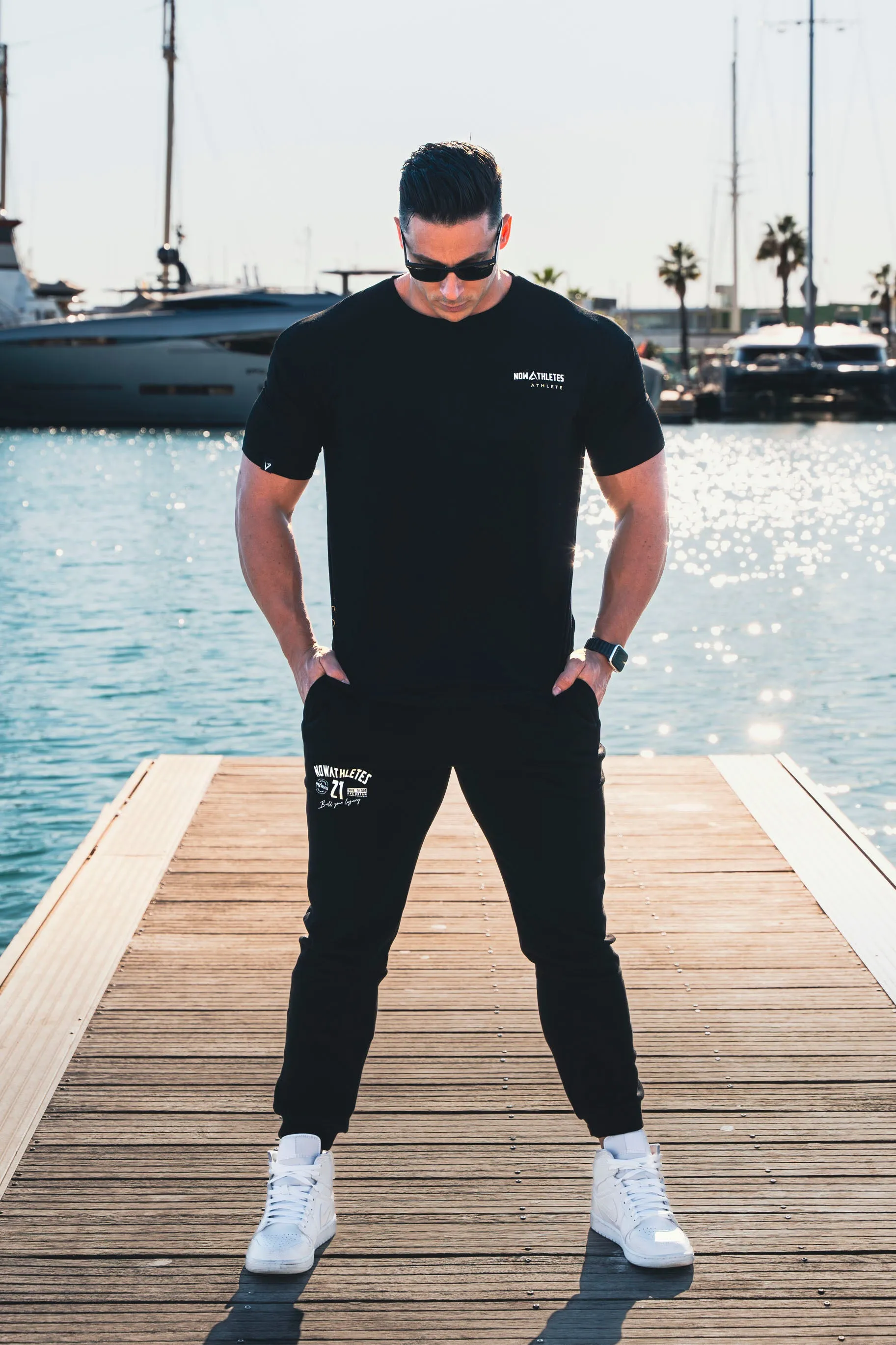 Alpha Comfort Premium Joggers - Black