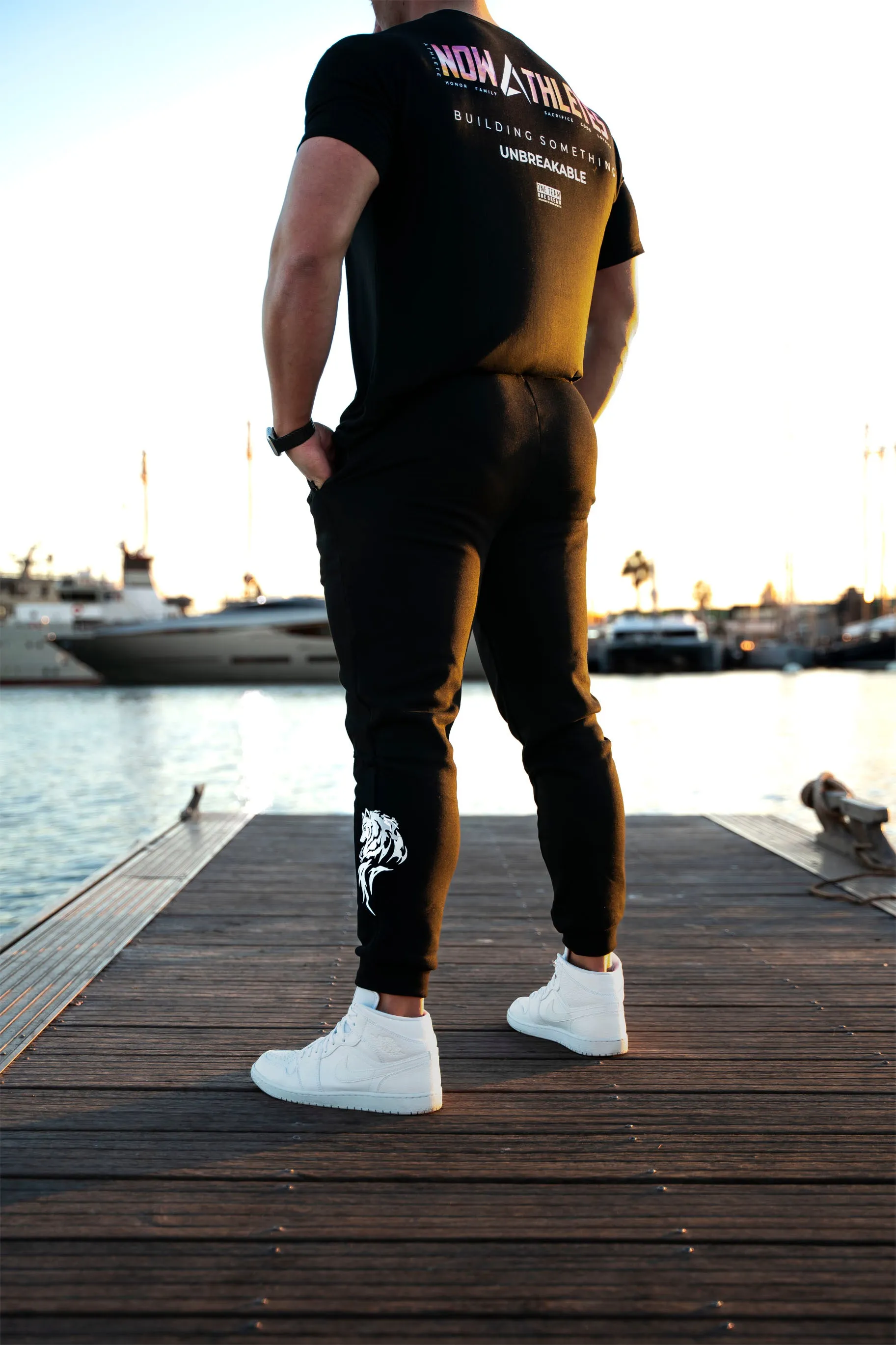 Alpha Comfort Premium Joggers - Black