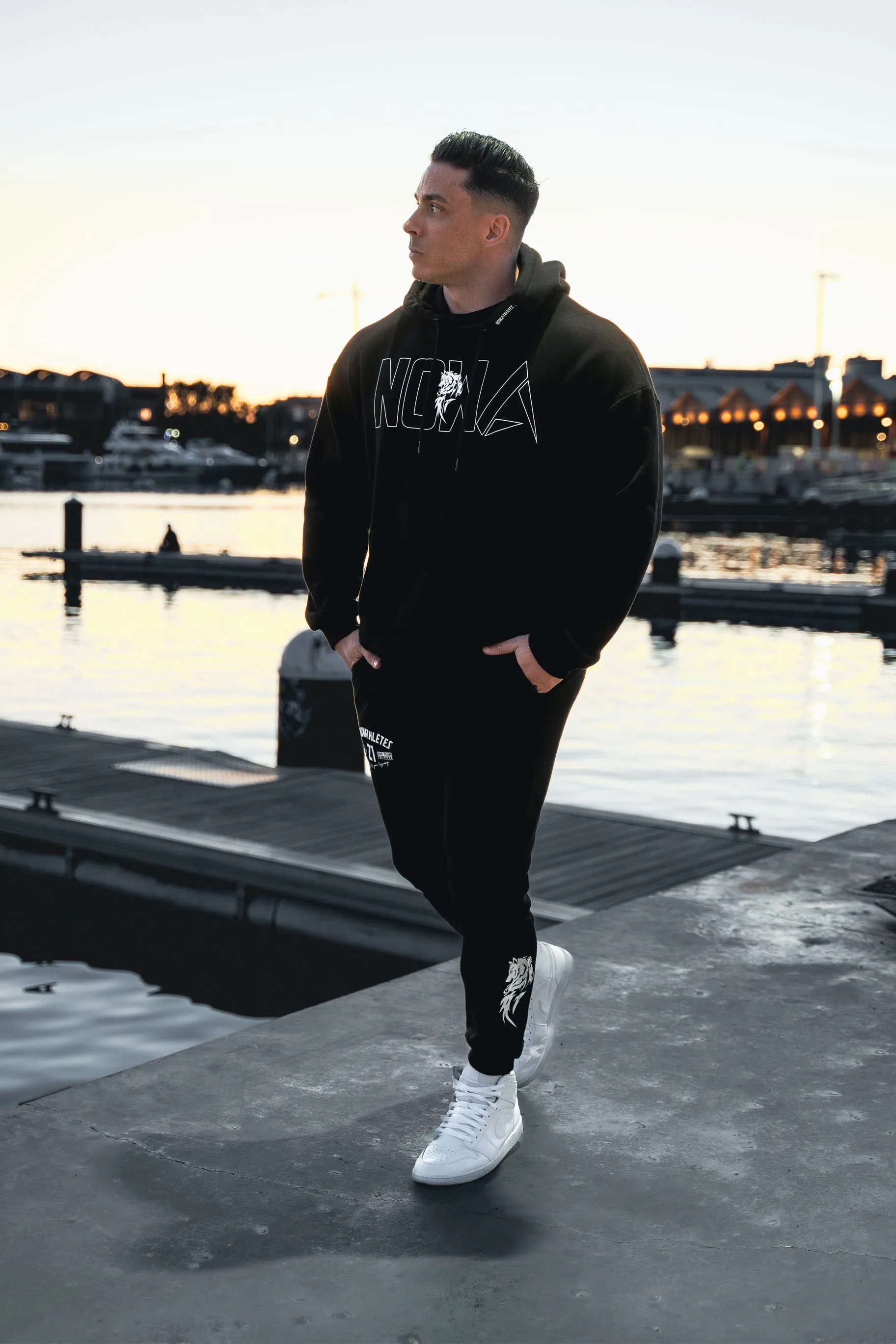 Alpha Comfort Premium Joggers - Black