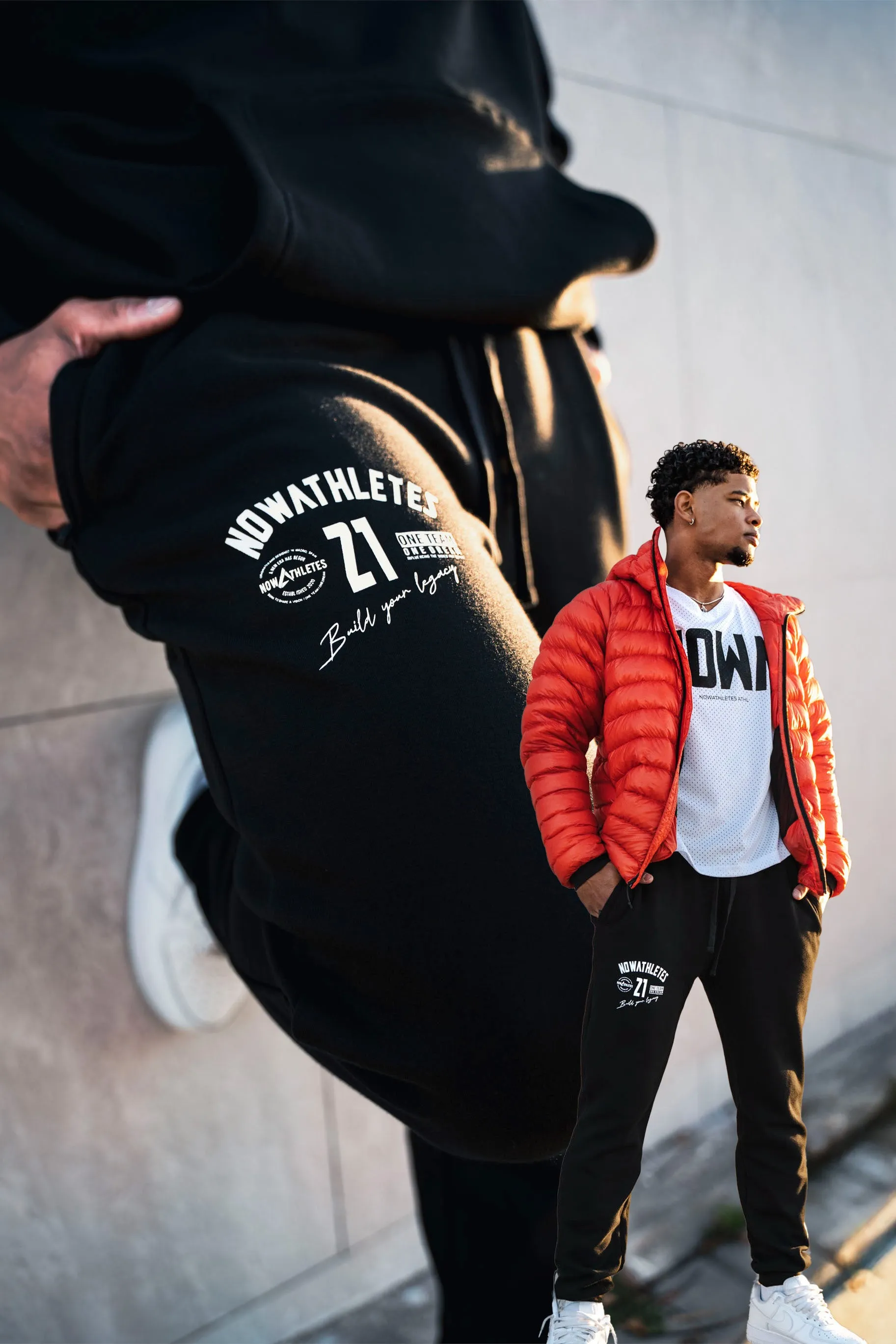 Alpha Comfort Premium Joggers - Black