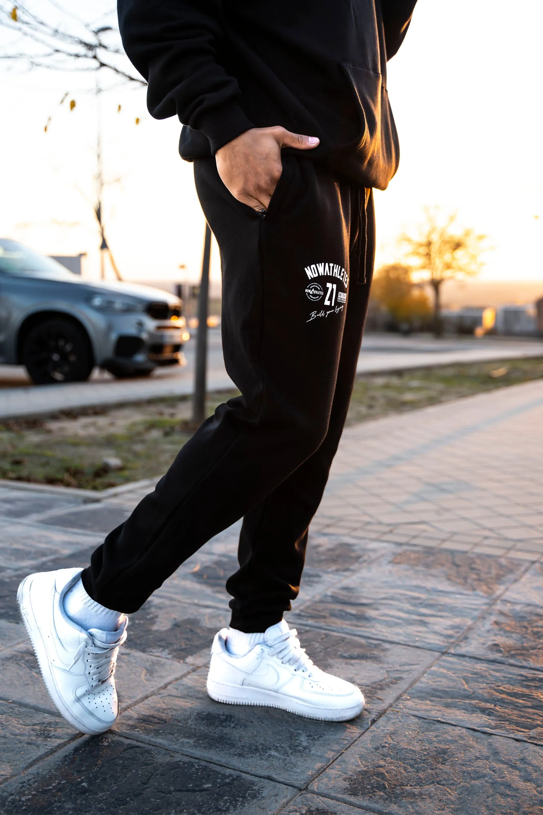 Alpha Comfort Premium Joggers - Black