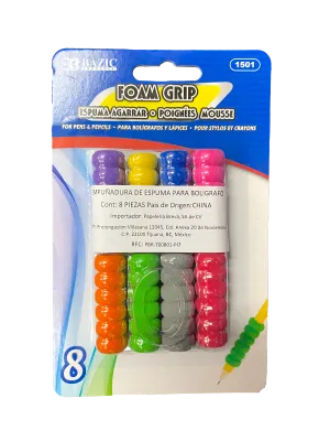 ANTICALLOS FOAMY COLORES 8 PZ 1501 BAZIC