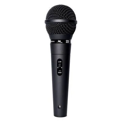 Apex 320 Dual-Impedance Dynamic Vocal Microphone with XLR Cable & Clip