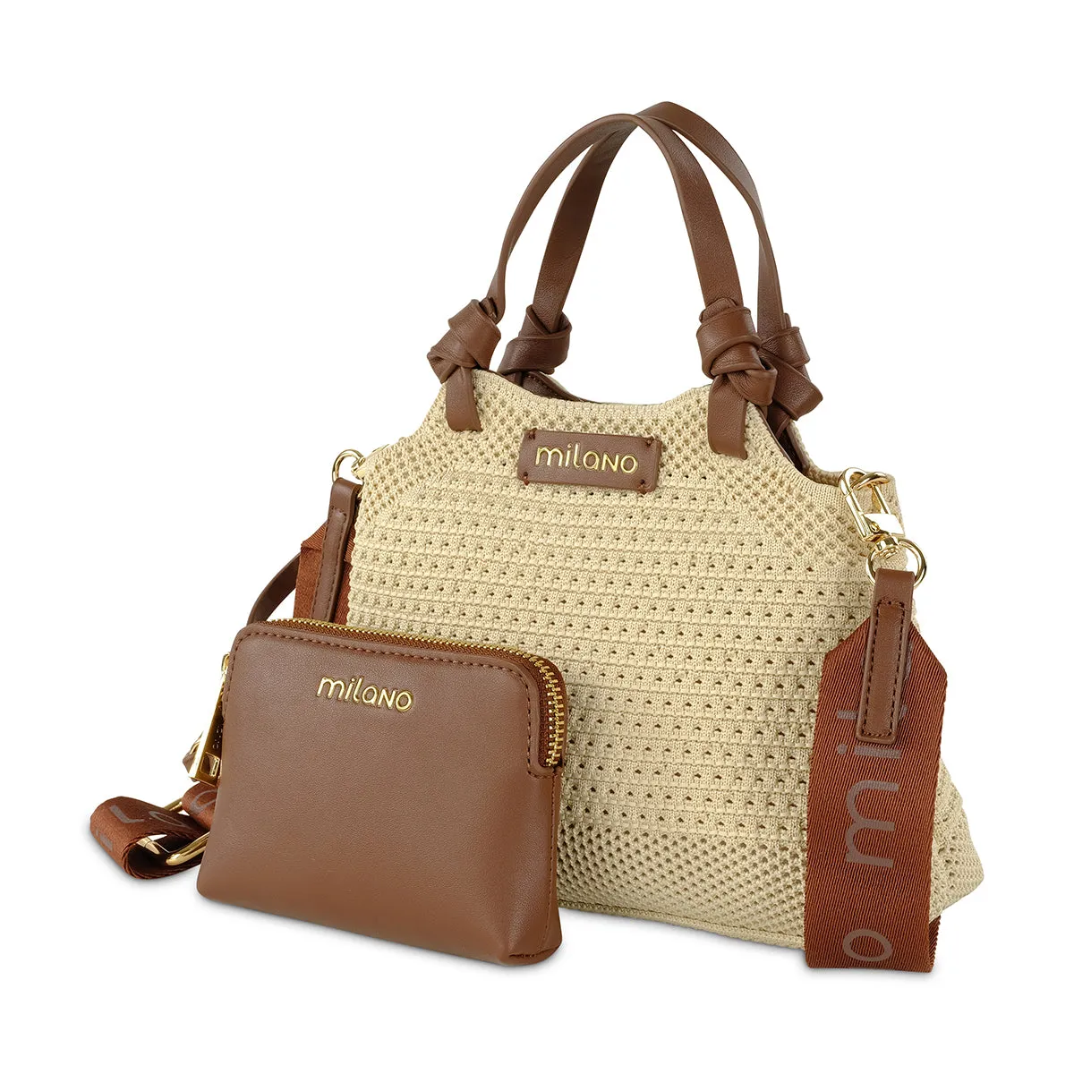 AQSAA TOTE- Beige