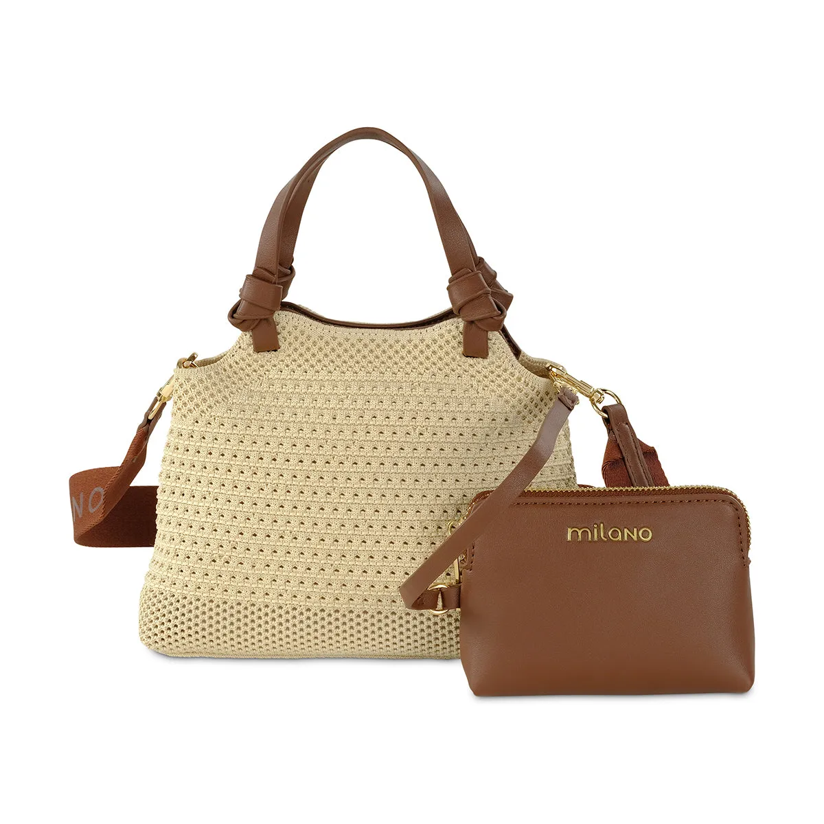 AQSAA TOTE- Beige
