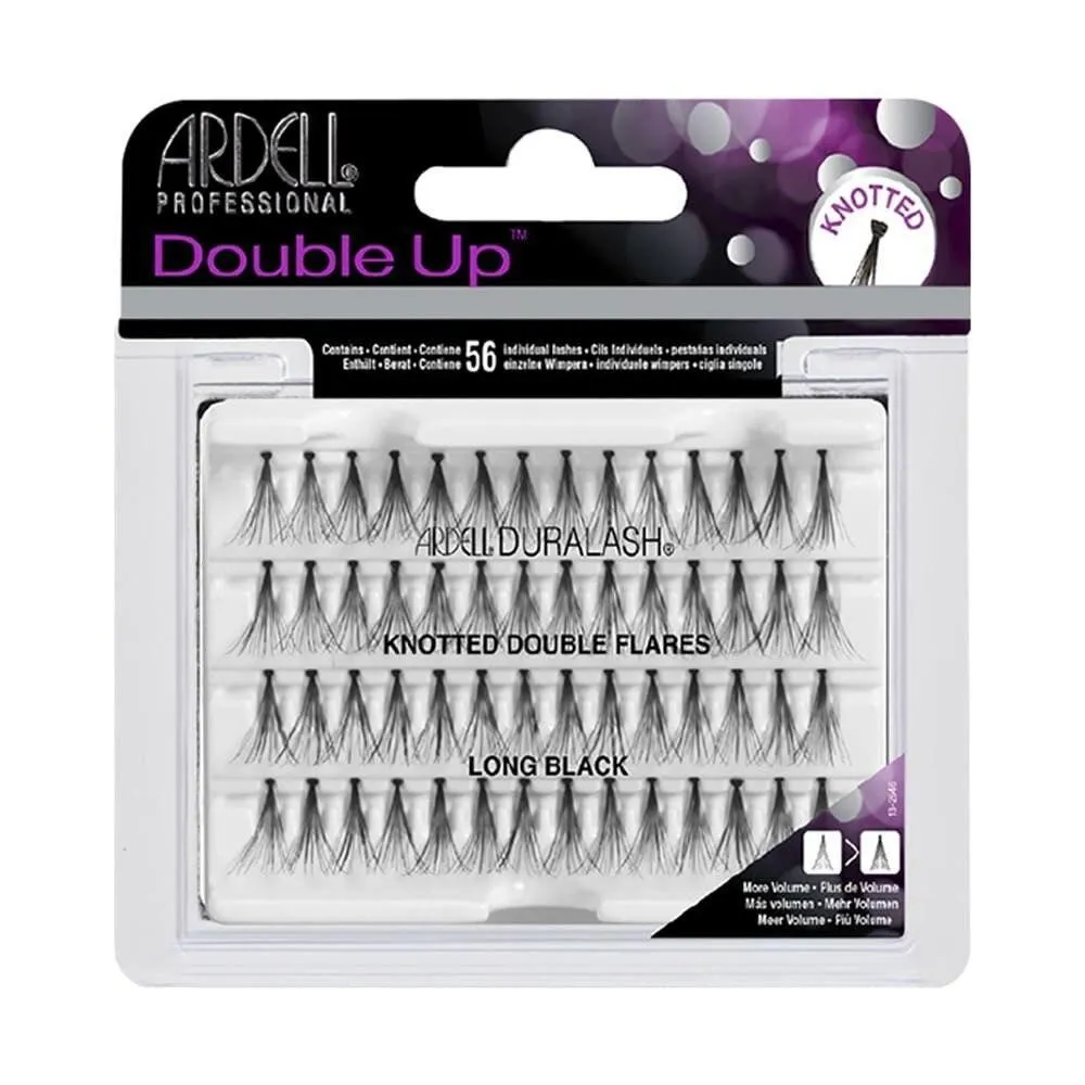 Ardell Lashes Double Individuals Knotted - Long Black