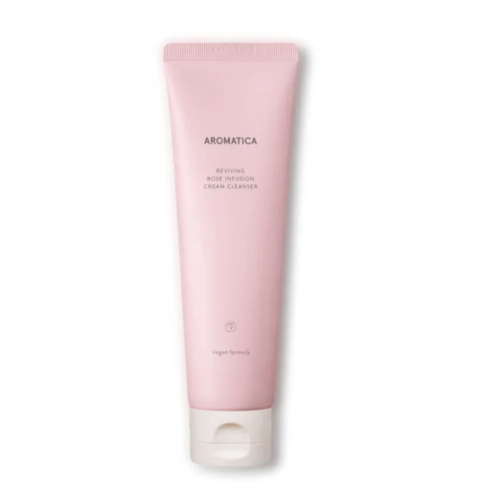 AROMATICA - Reviving Rose Infusion Cream Cleanser 145g
