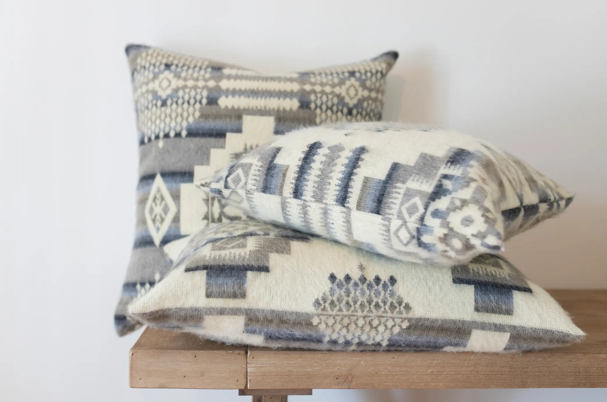 Artisan-Woven Small Andes Cloud Pillowcase