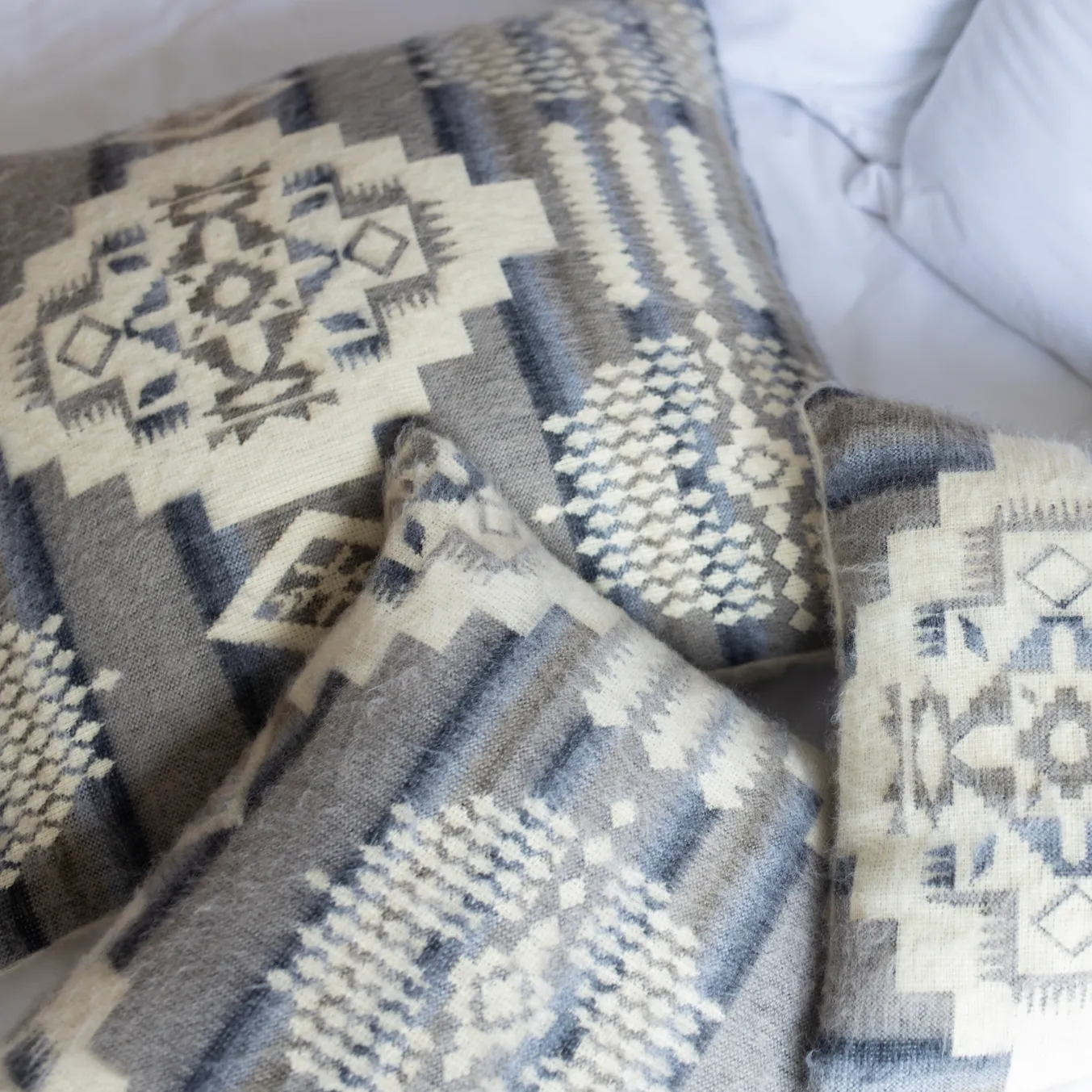Artisan-Woven Small Andes Cloud Pillowcase