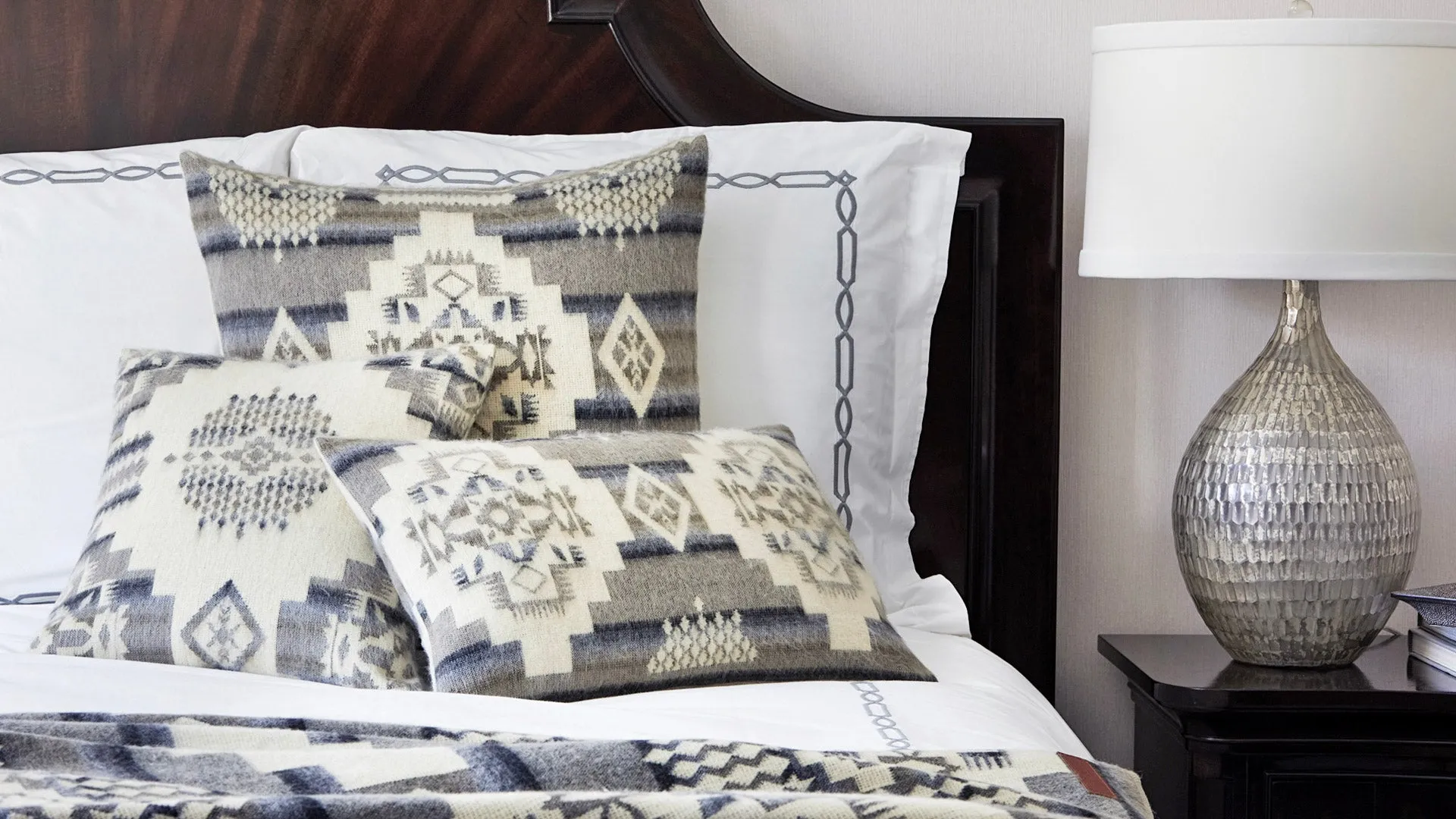 Artisan-Woven Small Andes Cloud Pillowcase