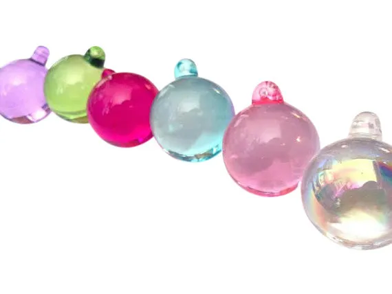 Assorted Color Smooth Chandelier Crystals Balls