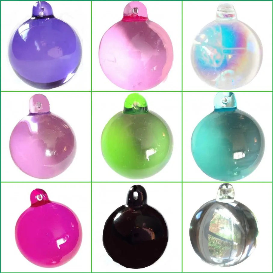 Assorted Color Smooth Chandelier Crystals Balls