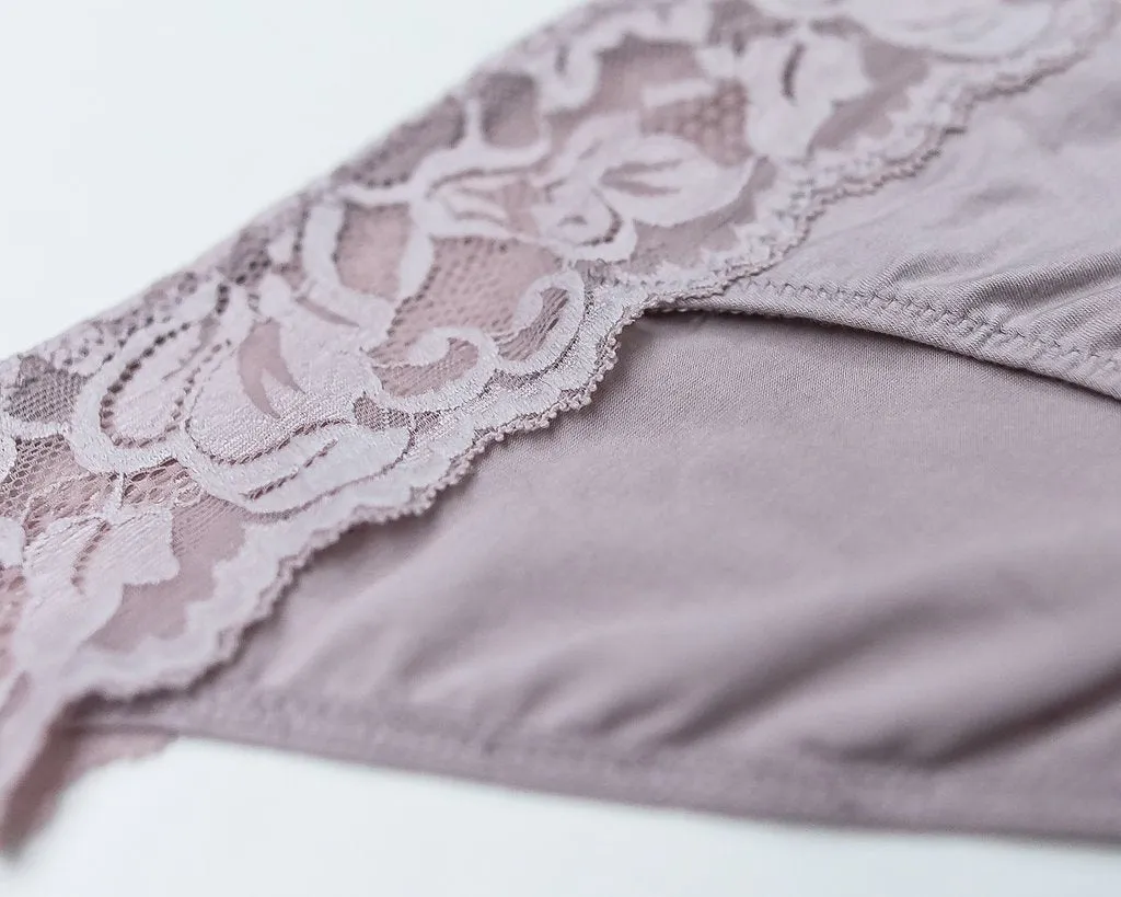 Astrid Brief Panty, Mauve