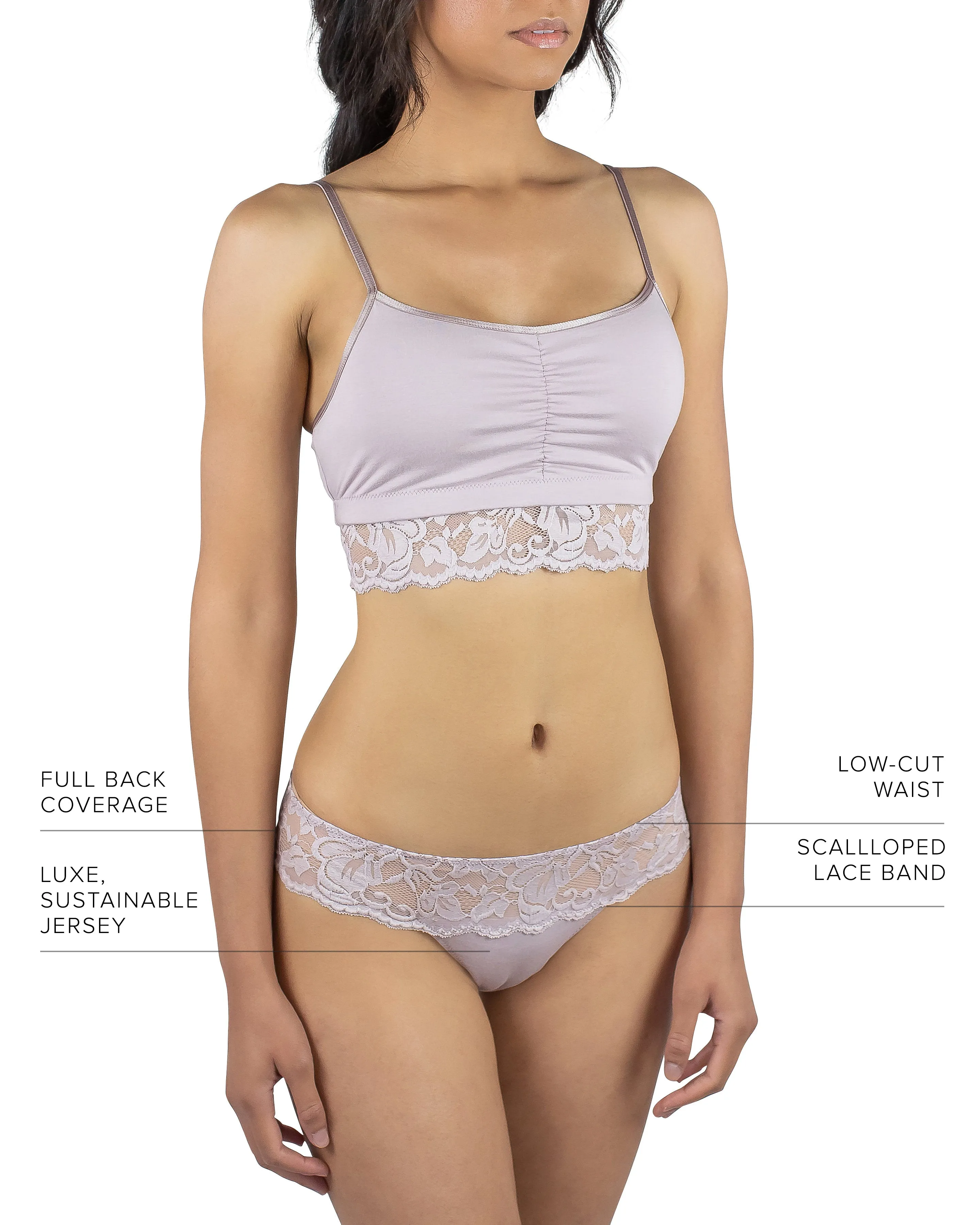 Astrid Brief Panty, Mauve