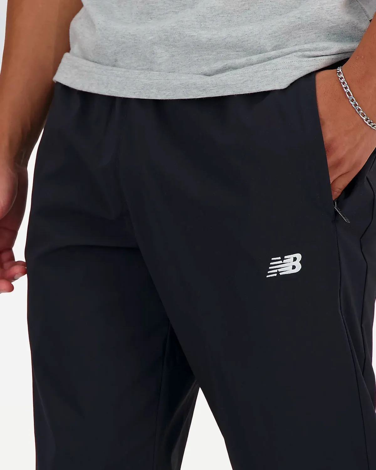 Athletics Stretch Woven Jogger - Black