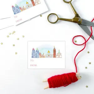 Atlanta Holiday Gift Tags