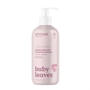 Attitude | Baby Leaves - 2in1 Shampoo & Body Wash - Unscented - 473 mL | 473ml