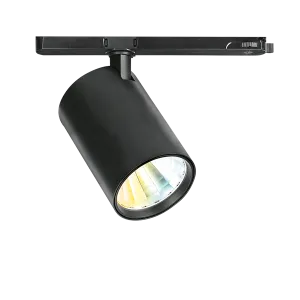 Aurora BimProCS EN-TK3224CSBLK 240V 32W LED 24deg Adjustable Circuit Track Spotlight Black