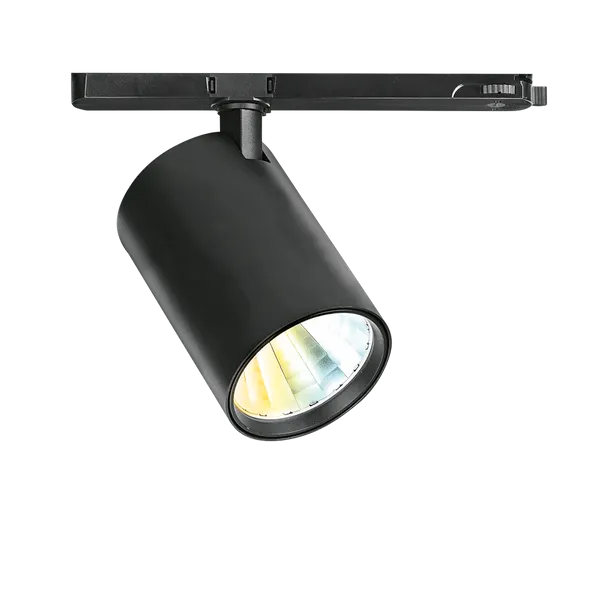 Aurora BimProCS EN-TK3224CSBLK 240V 32W LED 24deg Adjustable Circuit Track Spotlight Black