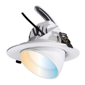 Aurora Boutica 767440 230V 38W LED Adjustable Wallwasher White 3000K/4000K/5700K