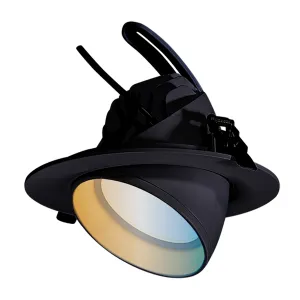 Aurora Boutica 767441DA 230V 38W LED Adjustable Wallwasher DALI Black 3000K/4000K/5700K